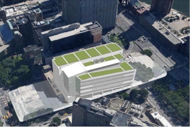  If built, the proposed sanitation garage would sit midblock on East 25th Street between First Avenue and FDR Drive. 
