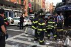 Eight Injured After Car Jumps Curb in East Village