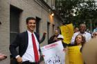 Education Activists Crash Ydanis Rodriguez's Event to Protest Cuts