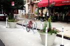 Park Slope Restaurant Gets Bike Corral Parking