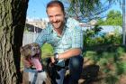 Sinatra the Dog is Adopted