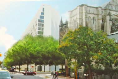 The development will feature more than 400 apartment units.