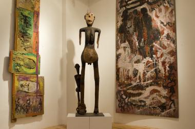 One of the country's preeminent private collections of African art is set to reopen this week, even as a fight over its late founder's estate continues to slog through the courts.