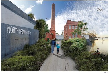 Ian Ellis and Frances Peterson proposed a school for children with Autism Spectrum Disorder for Norther Brother Island, as part of an architecture school project.