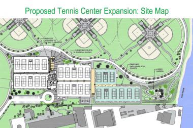 A private Randall's Island tennis center that includes an academy run by tennis champion John McEnroe plans to improve two parks in East Harlem and the South Bronx, increase the hours of tennis instruction for local kids and light two ball fields on the island in exchange for being allowed to build nine new courts on the site of what is now a baseball field.