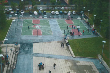 The city sued the designers for the playground at the Jerome Parker Educational Complex in Staten Island.