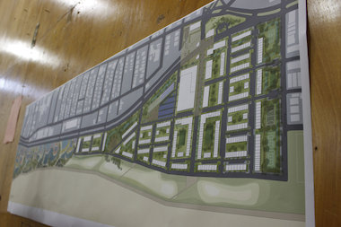The first phase could begin by next June and will be a vocational school, the developers said.