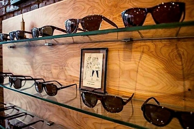 Pricey sunglasses were stolen from two SoHo shops, including Silver Lining Opticians.