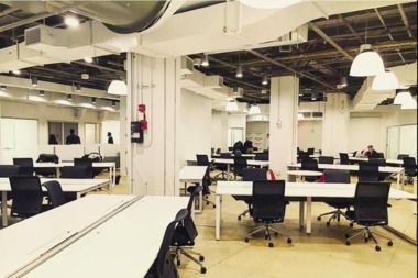 Grind is offering free work space with its partner Verizon Wireless at 140 West Street to celebrate the co-working site's opening