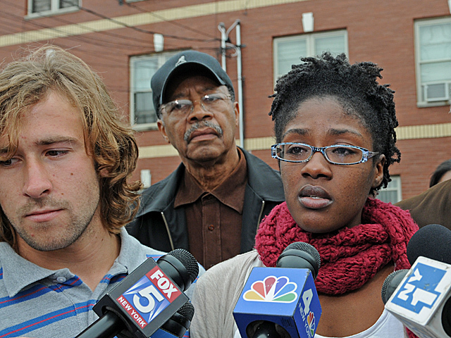 <p>Abbigail Facey, daughter of Raymond Facey, who was killed in the Cross Island Parkway shootings on Tuesday, Oct. 23, 2012.</p>
