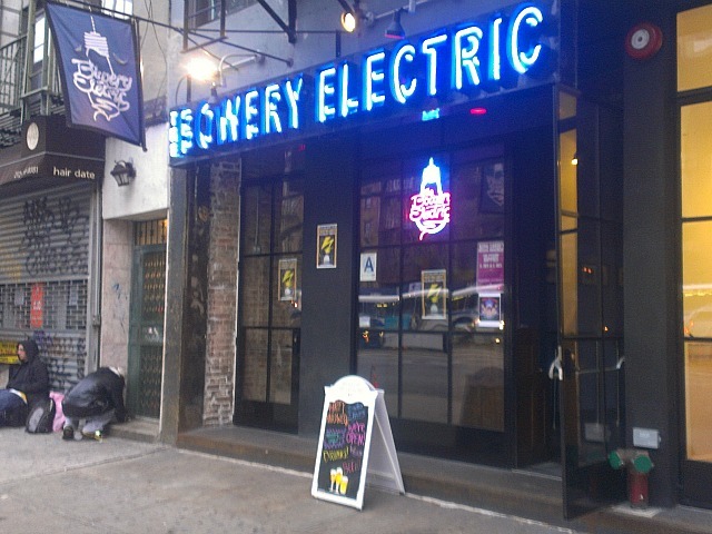 <p>The Lower East Side and East Village lit up Nov. 2, 2012 after a four-day power outage.</p>

