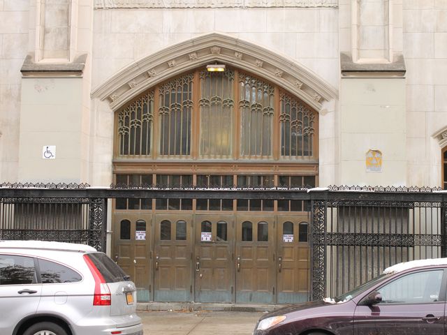 <p>Brooklyn Technical High School in Fort Greene reopened to students Thursday, Nov. 8, 2012, while also still serving as a shelter for those displaced by Hurricane Sandy.</p>
