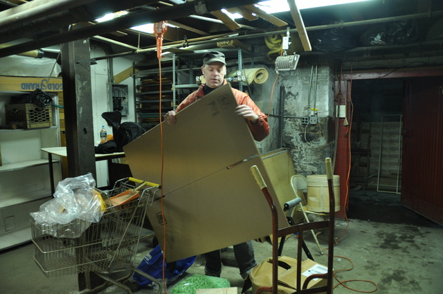 <p>Most of Robert Boyd's work was destroyed by the flood in Hurricane Sandy.</p>
