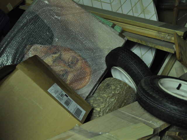 <p>Fritz Bueher's art was destroyed in the flood caused by Sandy.</p>
