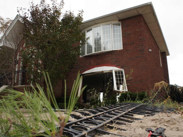 <p>The beachside community of Sea Gate was among the hardest hit during Hurricane Sandy. Homes on Atlantic Avenue were torn apart and tossed around like dollhouses.</p>
