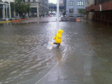 Water Levels Rise in DUMBO, Locals Brace for a Redux of Last Year's Floods