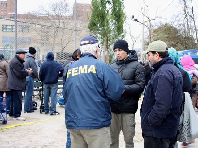 <p>FEMA toured Coney Island over the weekend in the wake of Hurricane Sandy.</p>
