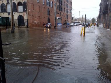 A Red Hook cartographer who moonlighted as a storm-chaser to map the flooding caused by Hurricane Sandy Oct. 29 is now calling on New York City to install elevation markers in flood-prone neighborhoods.