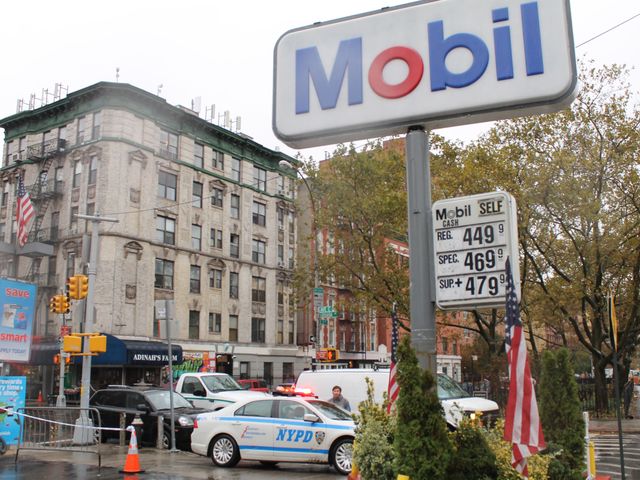 <p>The gas station on Houston Street and Avenue C.</p>
