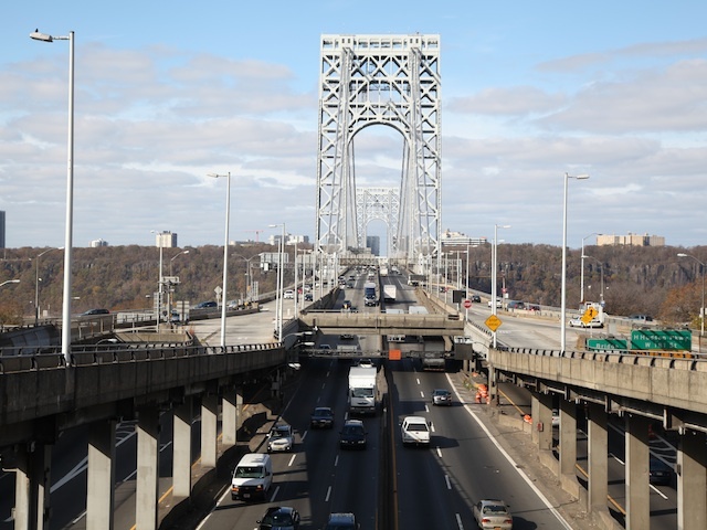 <p>Continued fuel shortages kept many vehicles off the road Monday, Nov. 5, 2012, helping alleviate congestion one week after Hurricane Sandy devastated roads and mass transit around the New York City area.</p>
