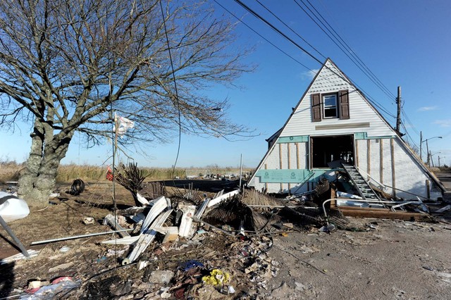 <p>More than a dozen houses on Kissam Avenue in Staten Island were leveled during Hurricane Sandy.</p>
