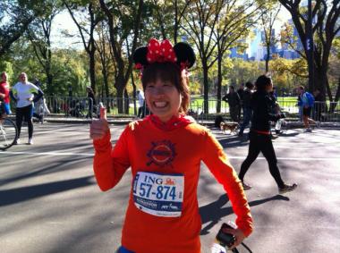 Thousands came out to Central Park to complete the controversial race unofficially, in the wake of Hurricane Sandy.