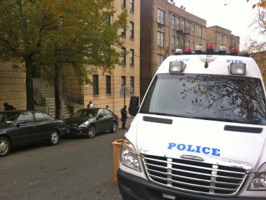 A woman was found stabbed to death under a burning mattress inside her Kingsbridge apartment Oct. 25, 2012.