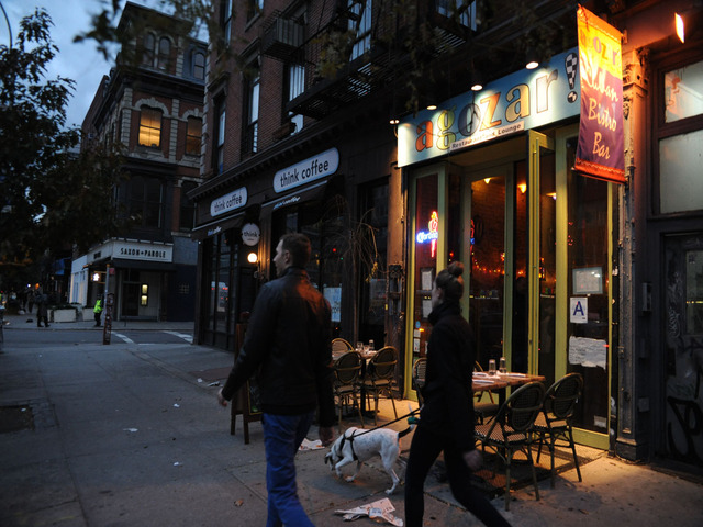 <p>Power returned to the Lower East Side and East Village Nov. 2, 2012.</p>
