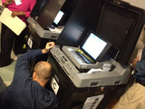 Uptown Voters Face Broken Scanning Machines and Confusion While Voting
