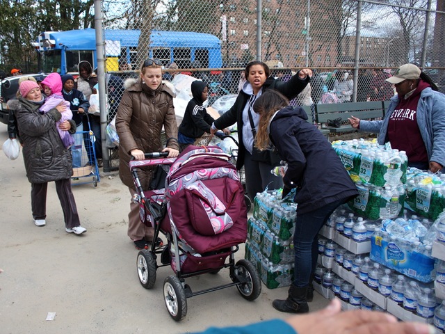 <p>Residents and governmental agencies helped with the recovery in Coney Island after Hurricane Sandy.</p>
