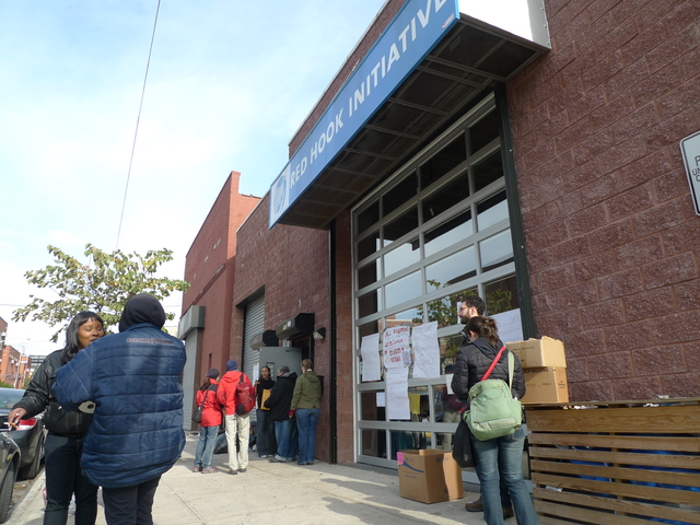 <p>Red Hook Initiative, a neighborhood nonprofit, has become a disaster relief hub since Hurricane Sandy flooded Red Hook.</p>
