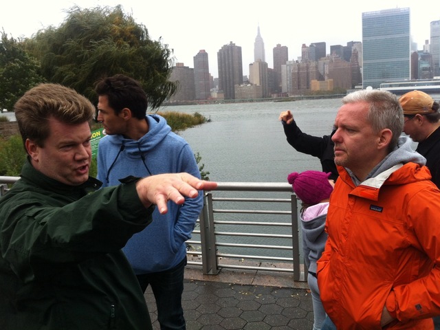 <p>Councilman Jimmy Van Bramer inspected flooding in Long Island City on Monday morning</p>
<div>
	<br />
	&nbsp;</div>
