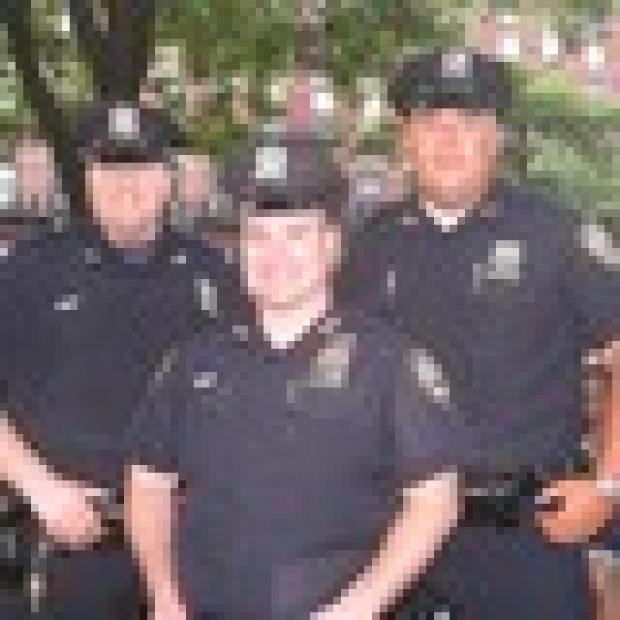Midtown North Precinct officers Dumont, Quinn and Czerepak.