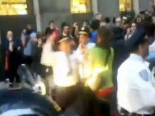 Occupy Wall Street Protester Punched