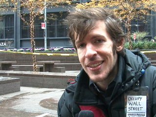 Occupy Wall Street Protesters Give Advice to Black Friday Shoppers 