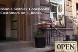 Village Cookbook Shop Battles E-Books with Vintage Charm