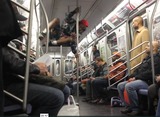 Subway Dancer Stays on Right Track With Train Acrobatics