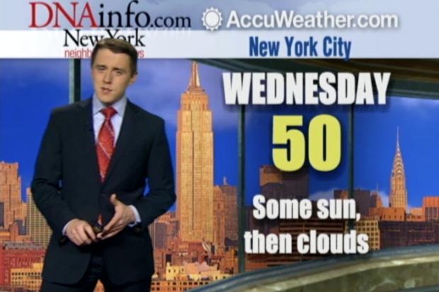 DNAinfo New York Weather Forecast Jan. 15, 2014