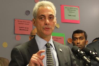  Mayor Rahm Emanuel said he'd make the 60-day reprieve from parking meter increases 60 years if he could. 
