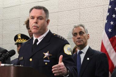  Backed by Mayor Rahm Emanuel, Chicago Police Supt. Garry McCarthy asked for continued community involvement in finding Hadiya Pendleton's killer.   
