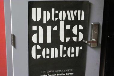  The entrance to the Uptown Arts Center, in the Preston Bradley Center, 941 W. Lawrence Ave. 
