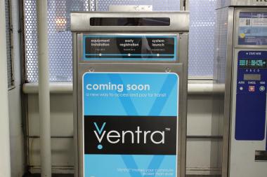  The CTA is switching to the new Ventra pay system. 
