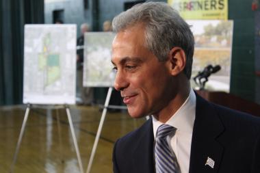  Mayor Rahm Emanuel says "Chicago Plays" will renovate 300 city playgrounds over the next five years. 
