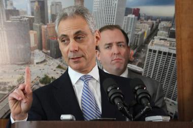  Mayor Rahm Emanuel showed no concern over the Cubs moving or a team-imposed deadline on a deal on signage with rooftop owners. 
