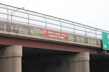  On Saturday, the Dr. Martin Luther King Jr. Memorial Bridge was unveiled on the South Side at 99th Street and KIng Drive. 
