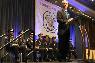  Mayor Rahm Emanuel has boasted of hiring more police officers to replace retirees, but he has resisted adding to the overall force. 
