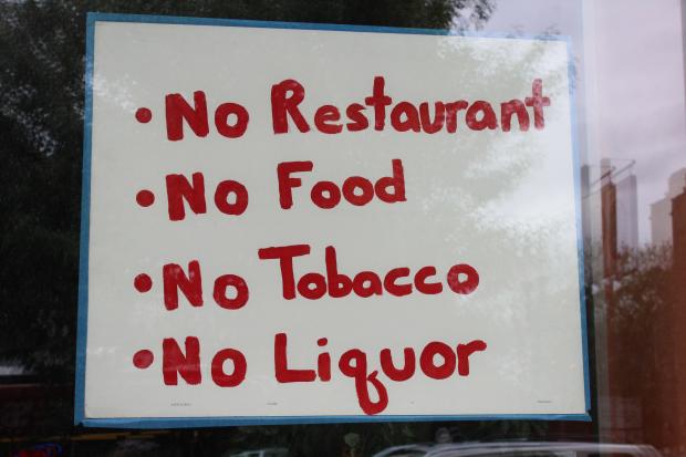  Mario DiPaolo, of Mario's Italian Lemonade, has a commercial space for rent just down the street from his lemonade stand. It's been vacant four years because DiPaolo said he refuses to rent to another restaurant. 
