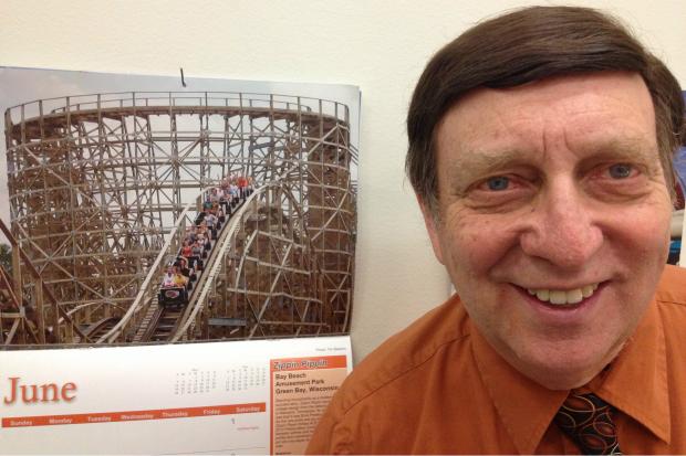  Cook County Associate Judge Marty Moltz, 68, has loved riding roller coasters since he was 7. He is a member of two roller coaster enthusiast groups. 
