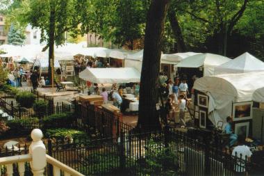  The Old Town Art Fair is now in its 64th year. 
