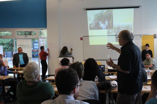  What was supposed to be a community meeting regarding the Pilsen Special Service Area tax proposal was turned instead into a gathering of business owners and residents after the special taxing district proposal was dropped May 30. 
